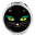 31076 - Pocket mirror - Lady Look - Black Cat