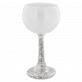 38449 - Seconda chance - Bicchiere in vetro soffiato - Tenue de soirée - Paillette Argent