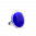 29069 - Glass ring - Galet Mini Billes - Bleu Foncé