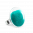 29064 - Bague en verre soufflée - Galet Medium Billes - Turquoise