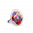 29069 - Bague en verre soufflée - Galet Mini Billes - Multicolore