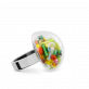28911 - Anillo de vidrio soplado - Dome Mini Billes - Perles Printemps