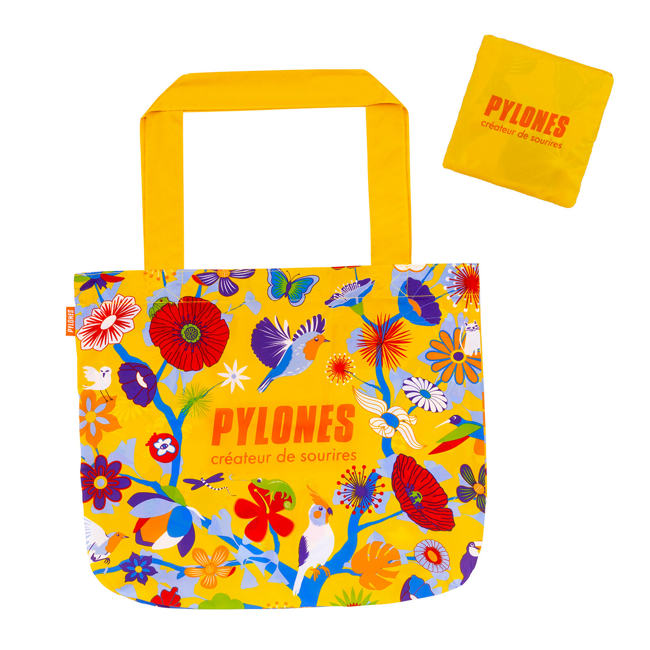 Einkaufsbeutel 35 ans Pylones Shopping Pylones Gelb Pylones