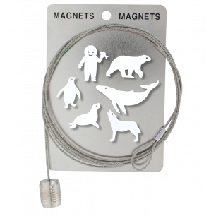 Photo holder cable and magnets - Magnetic Cable