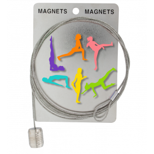 Câble porte photos et magnets - Magnetic Cable