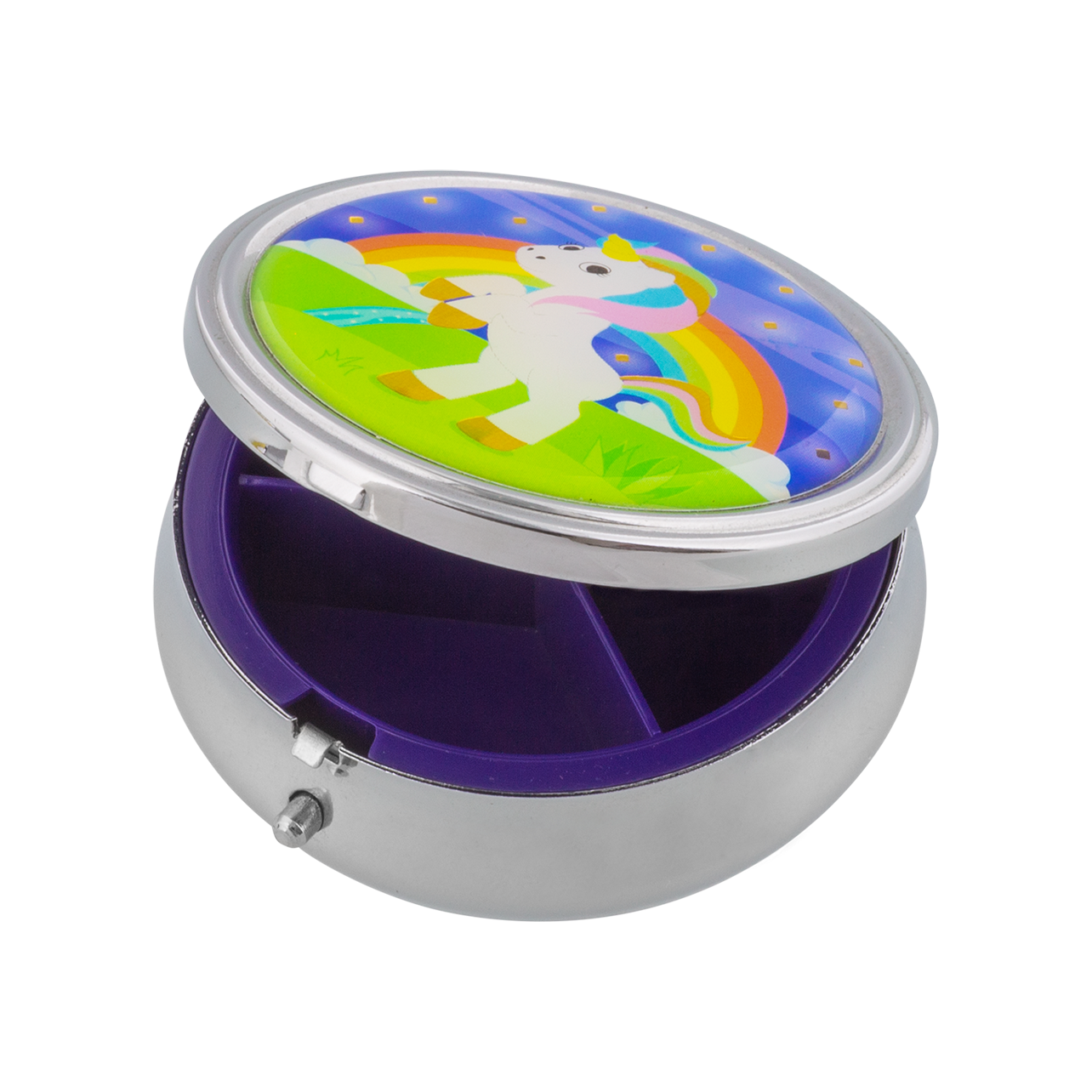 Pill box colorful Posologik Unicorn Pylones