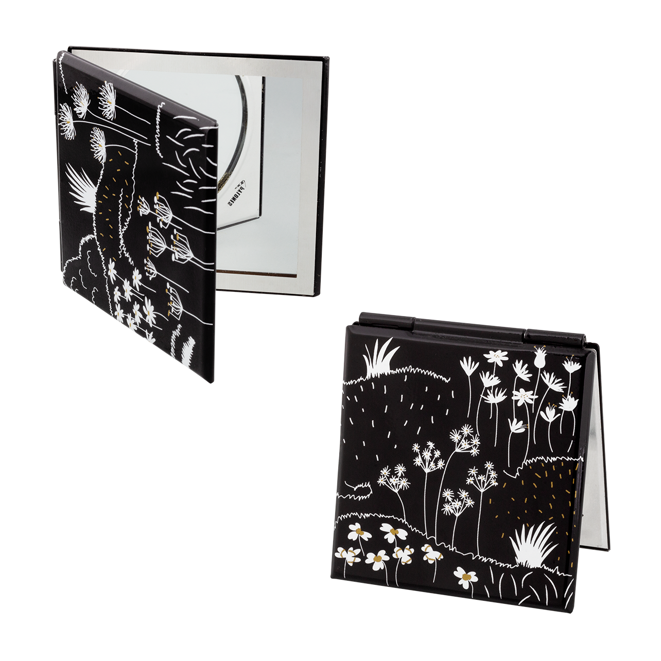 Pocket mirror Mimi 2 Black Board Pylones