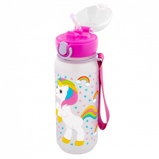 Flask with straw 51 cl - Happyglou straw