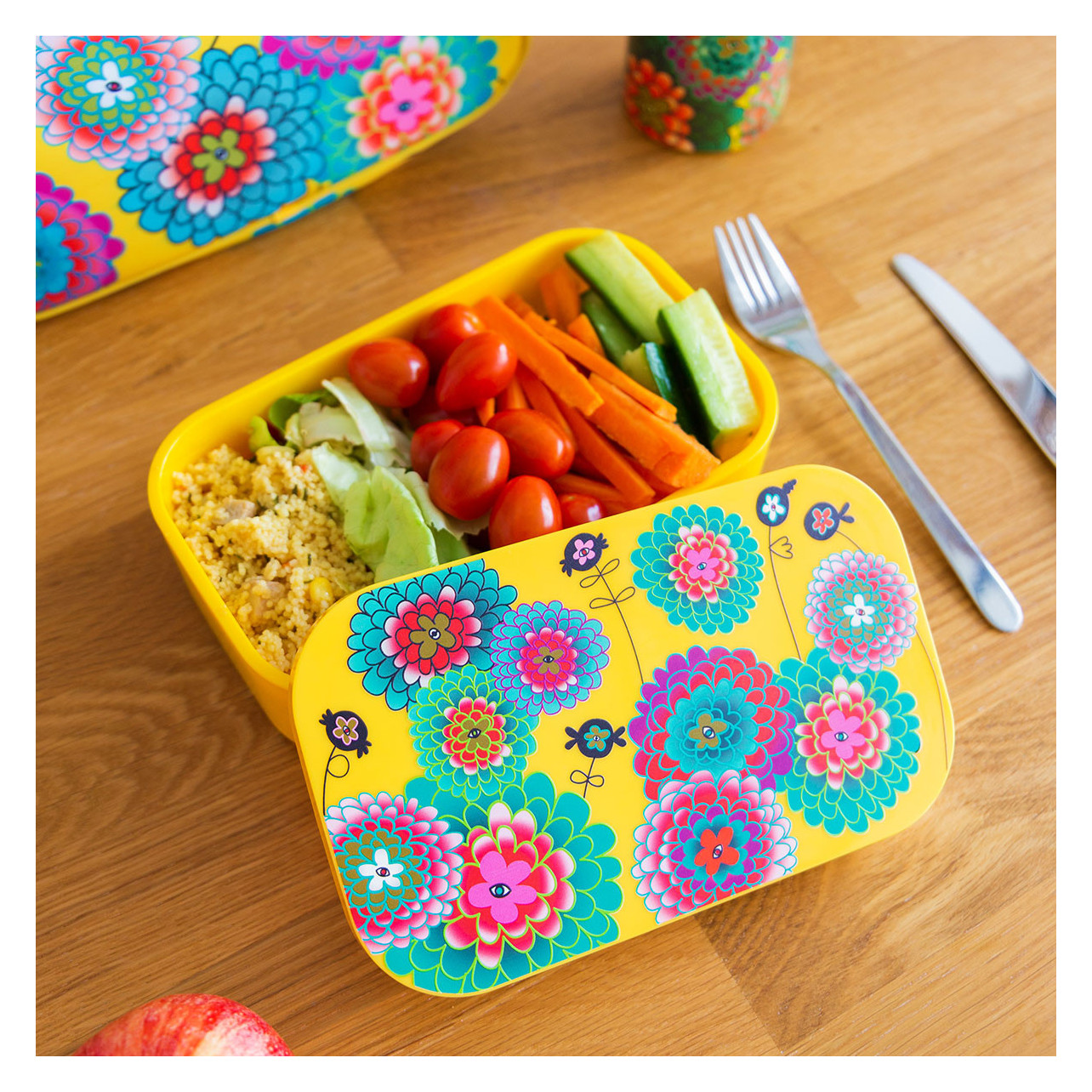 Lunch Box Pylones Délice Box Printemps - Boîte Repas Hermétique 800ml