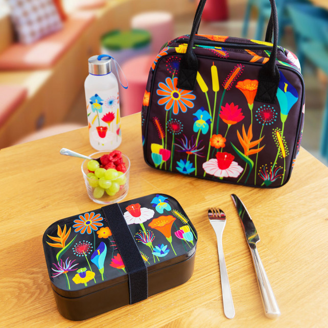 Lunch bag isotherme - Delice Bag - Jardin Fleuri - Pylones