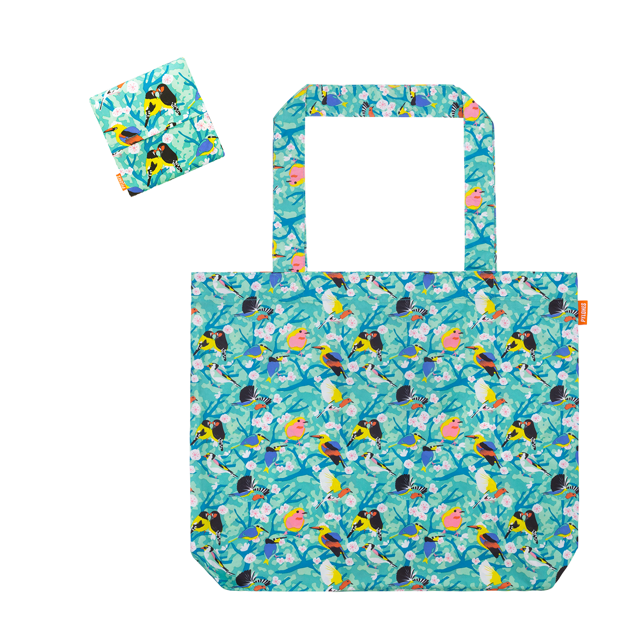 Borsa Della Spesa Pylones – Shopping Grande, 48x38x7 Cm, Porta Fino A 15 Kg, In Poliestere, Lavabile, Colorata E Originale
