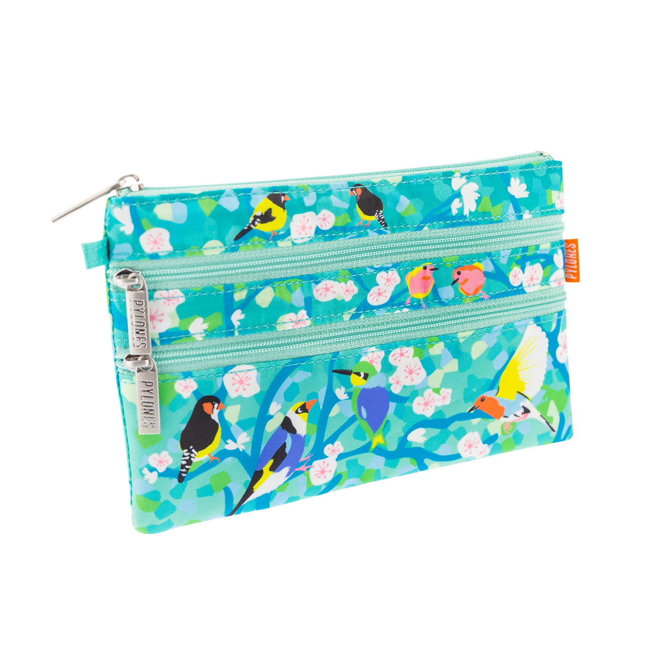 Pylones Zip Pouch – Pochette Portadocumenti Con 3 Cerniere, Camouflage Multicolore, 20x13 Cm - copertina