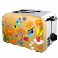 35709 - Toaster with European plug - Toast\'in - Jardin Fleuri Gold