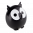 25083 - Brillenhalter - Owl - Noir