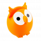25083 - Glasses holder - Owl - Orange