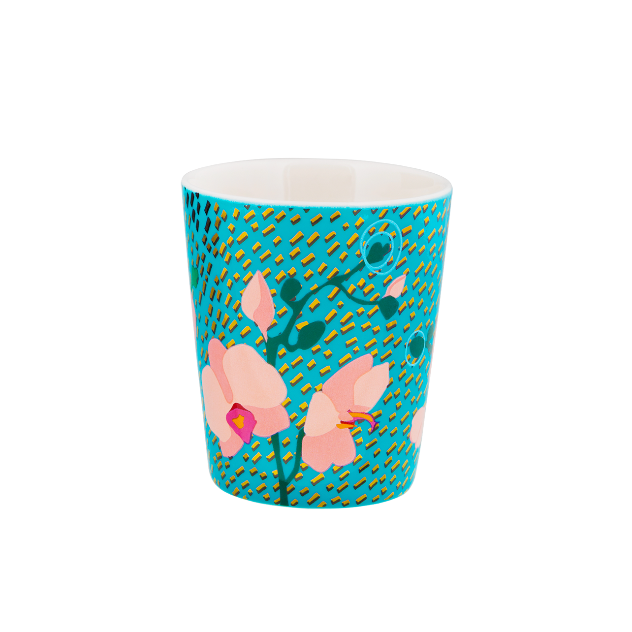 Espresso cup Tazzina Orchid Blue Pylones