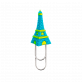 30658 - Marcapáginas modelo pequeño - Ani-smallmark - Tour Eiffel Bleue