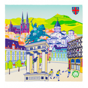 Microfibre cloth for glasses - Belle Vue City