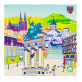22539 - Tissu microfibre pour lunettes - Belle Vue City - Clermont ferrand