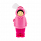 30876 - Ventilatore tascabile a batteria - Eskimo - Fille Rose