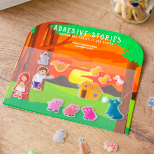 Stickers histoires repositionnables - Adhesive Stories