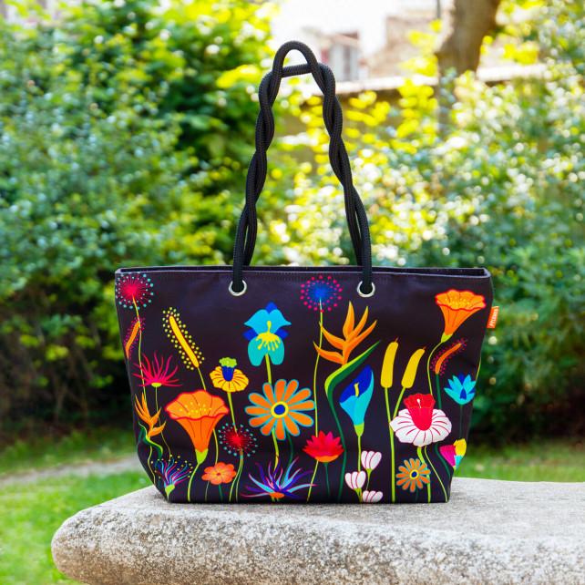 Sac cabas - My Daily Bag 2 - Jardin Fleuri - Pylones