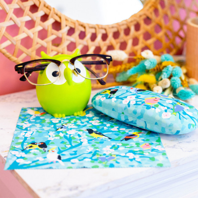 Repose lunettes / porte lunette Original - Owl - PYLONES - Blanc