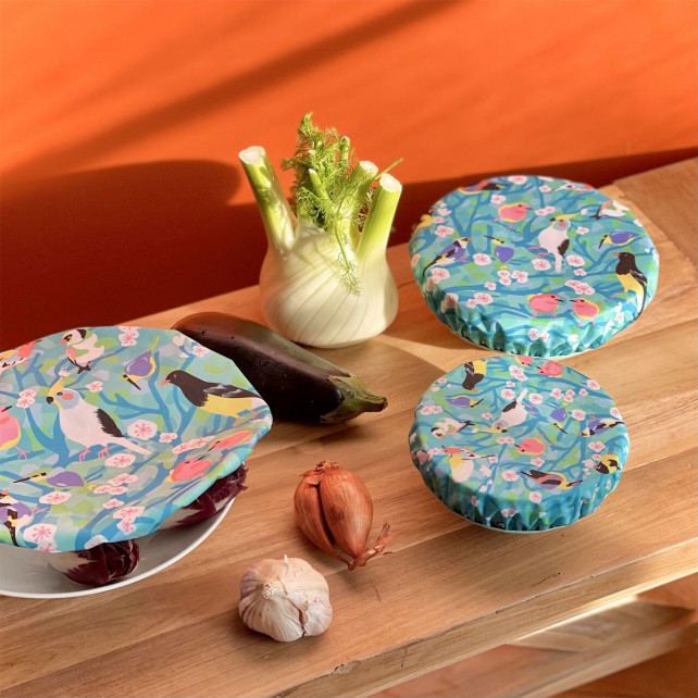 Set of 3 bowls covers - Charlotte