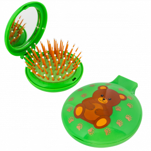 2 in 1 hairbrush and mirror - Lady Retro Kids