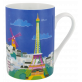 25587 - Tazza mug 30 cl - Beau Mug - Paris Bleu
