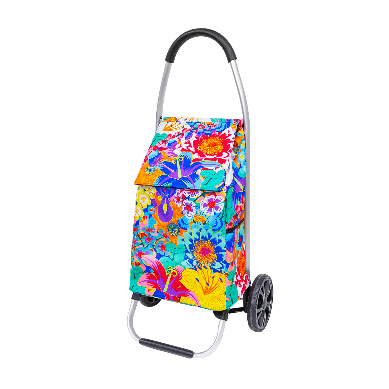 Carrello Della Spesa Per Bambini &ndash; Trolley Market Adriatic Con Manico Allungabile, Giocattolo Italiano 3-4 Anni