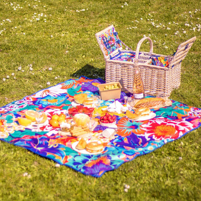Cestino da picnic - Déjeuner sur l'herbe - Bouquet - Pylones