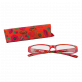 37977 - Glasses - Lunettes X4 Rectangle 150 - Coquelicots