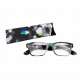 37955 - Korrekturbrille - Lunettes X4 Carrées 250 - Black Palette