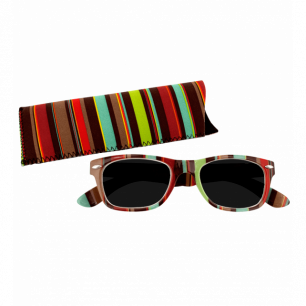 Sunglasses - Lunettes x4 Carrées Bayadère