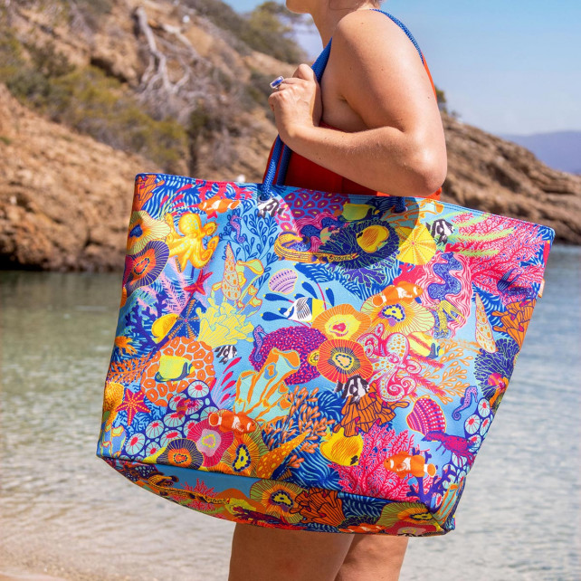 Grand cabas de plage Beach Bag R cif Pylones