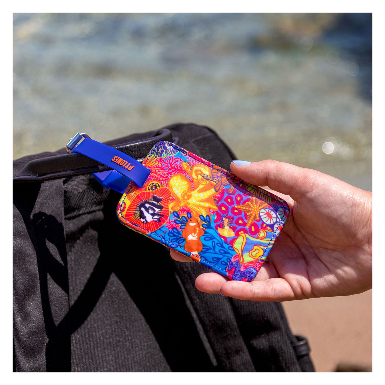 Étiquette Bagage COLOR POP - Fabriqué En France, Neuve