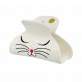 24403 - Pinza para el pelo cangrejo - Ladyclip Large - White Cat