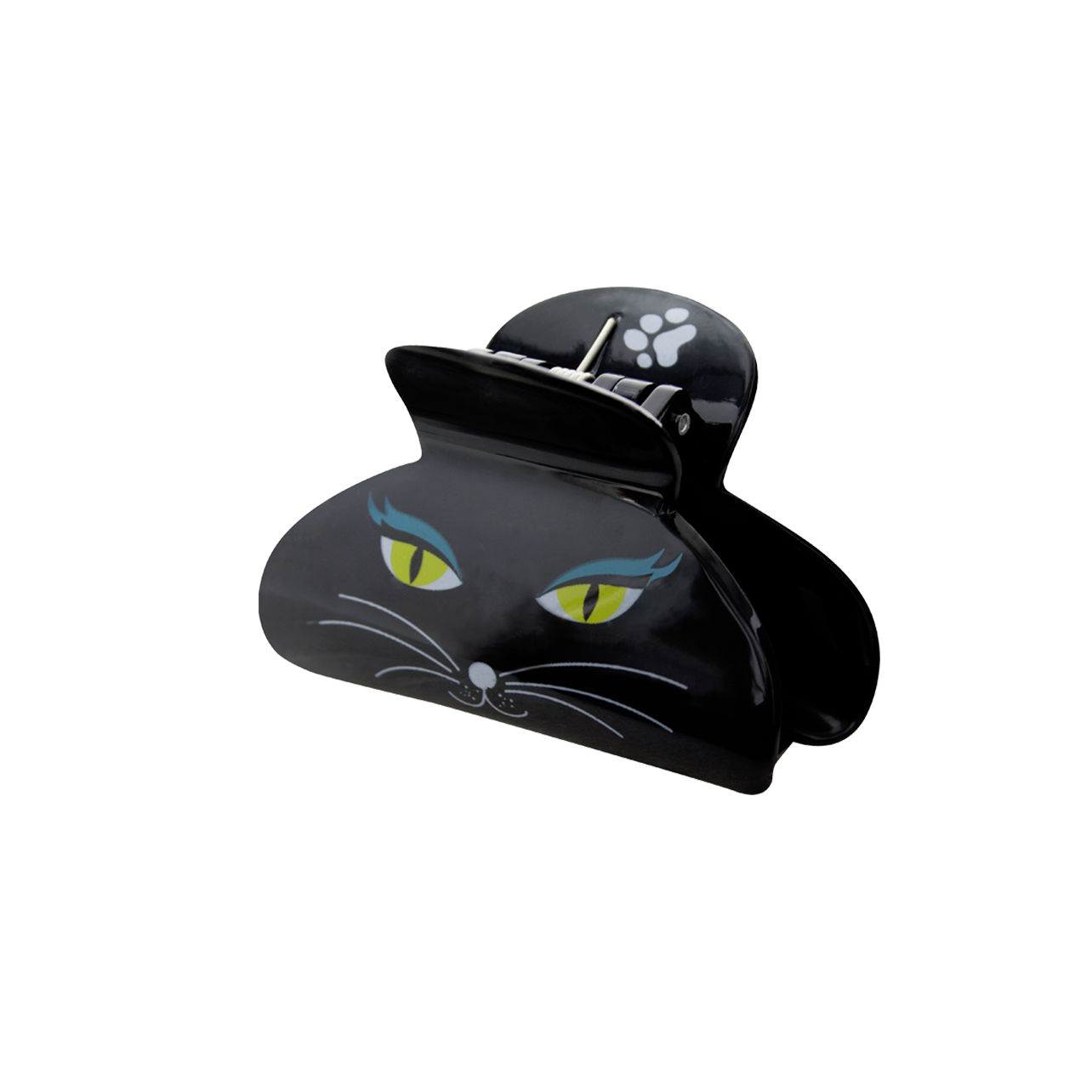 Crab hair clips Ladyclip Small Black Cat Pylones