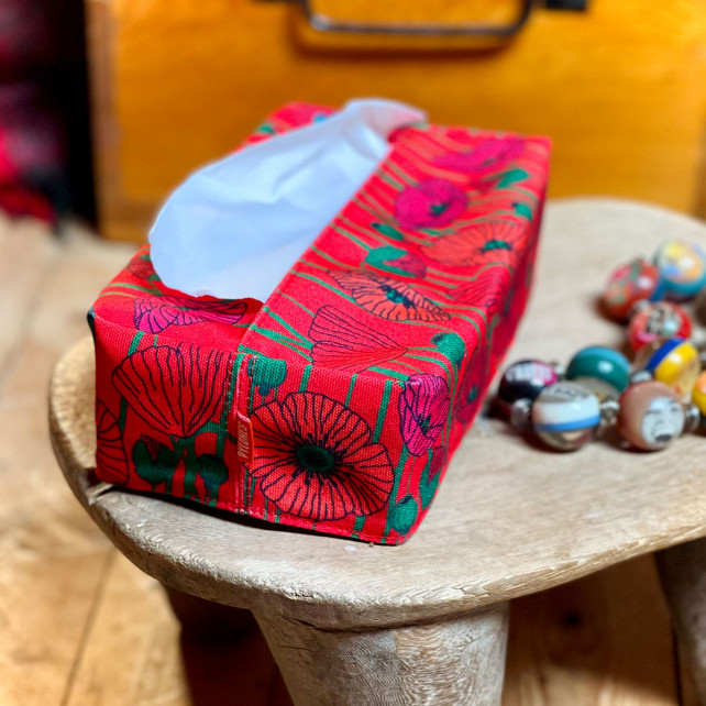 Fabric tissue cheap box cover