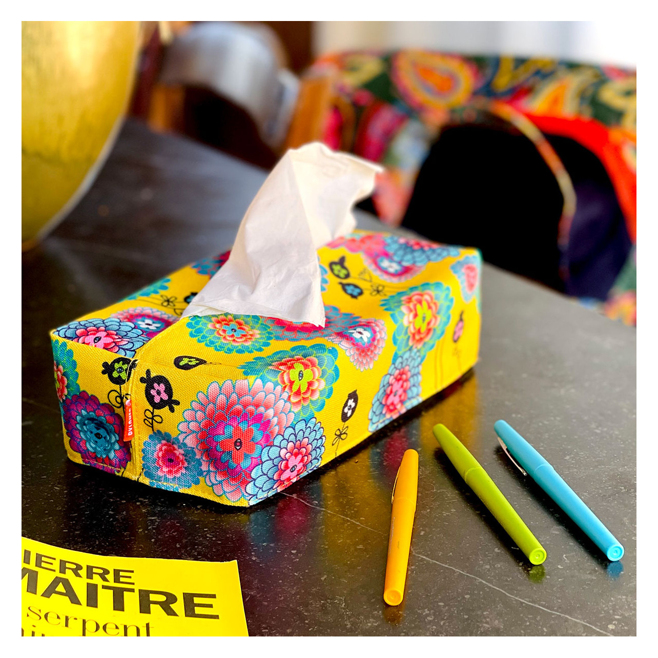 Boîte à Mouchoirs Pliable En Silicone Living R On