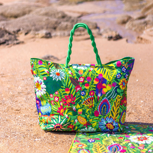 Grand sac cabas plage online