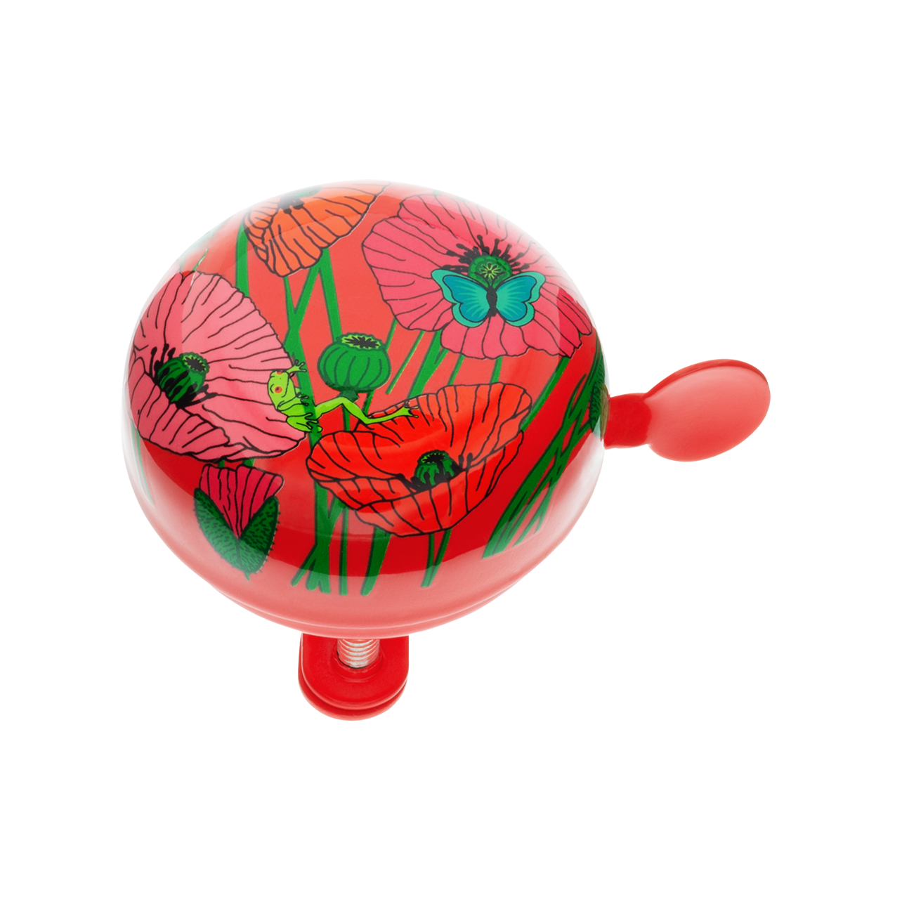 Original bicycle bell Atmosphere Coquelicots Pylones