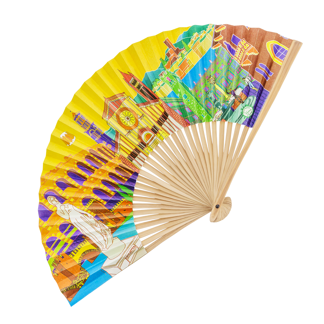 Colourful fan LHO Verone Pylones