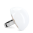 28764 - Bague en verre soufflée - Dome Giga Milk - Blanc