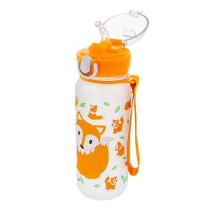 Water bottle with straw 50 cl - Happyglou straw