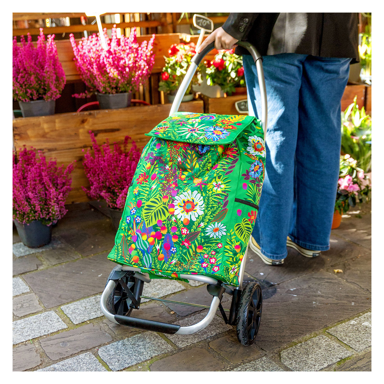 Einkaufsroller klappbar Trolly Songe De Printemps Pylones