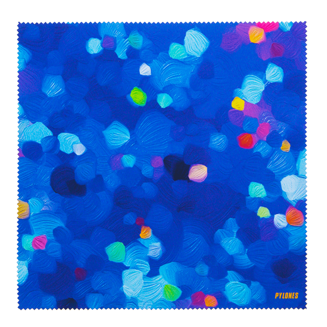 Pylones Custodia E Panno In Microfibra Per Occhiali Belle Vue - Pratica E Colorata