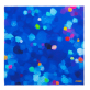 32585 - Microfibre cloth for glasses - Belle Vue - Blue Palette