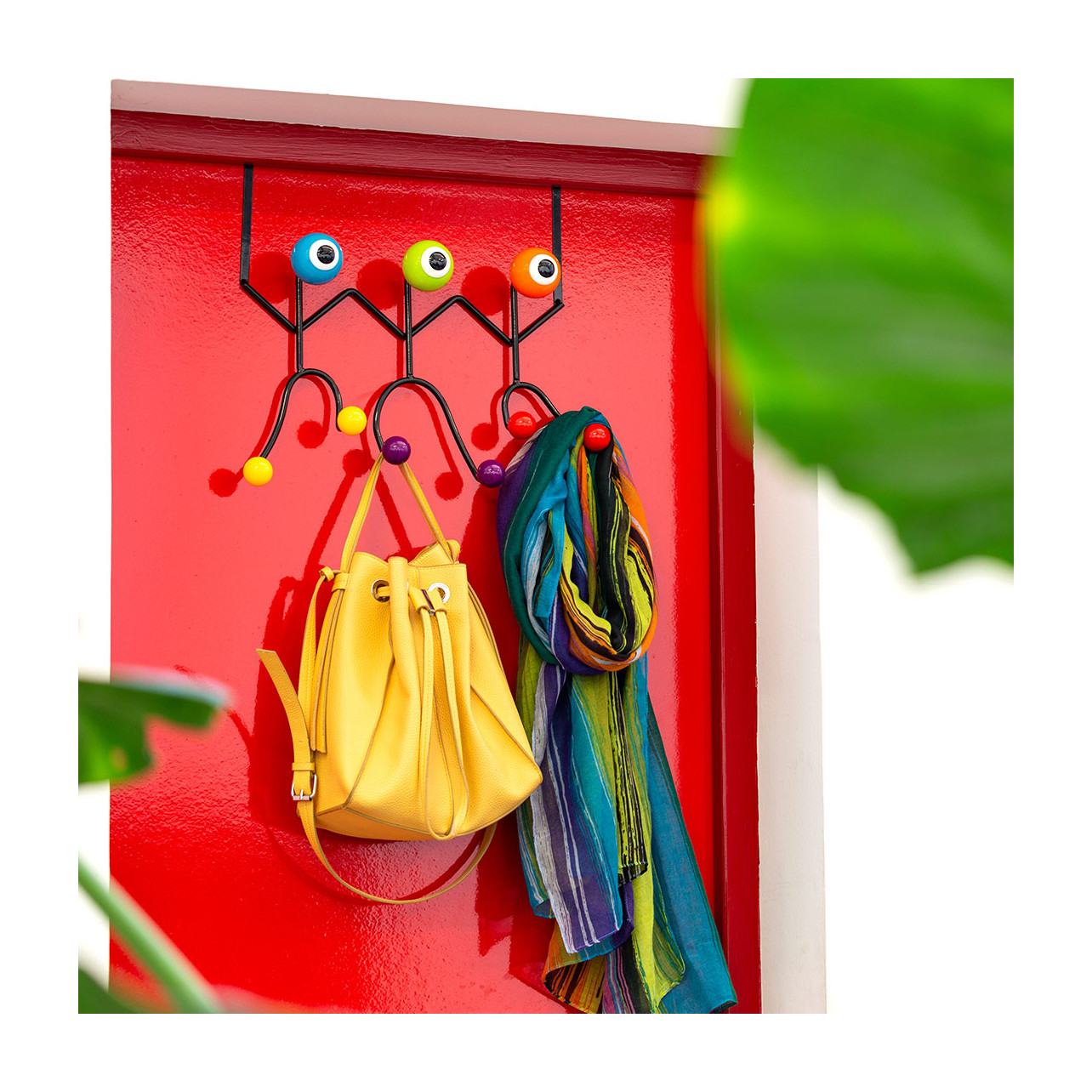 Coat rack 60's O'clothes Black Pylones